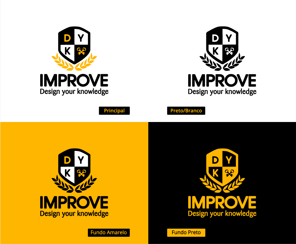 Logotipo IMPROVE versões